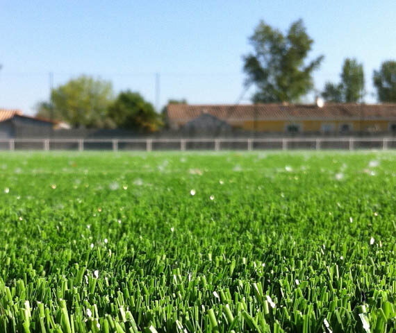 Artificial soccer grass