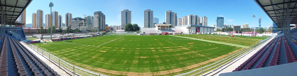 Firts FIFA certified field with cork infill in Mongolia