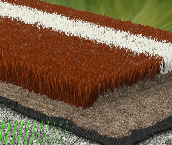 Artificial grass tennis court Edel Agile Pro Artificial grass tennis court Edel Agile Pro