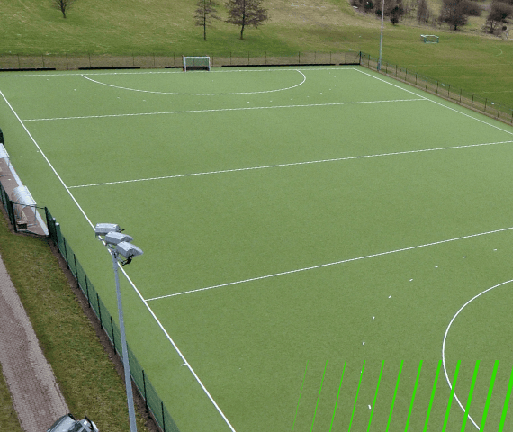 Edel Elite Lsr24 Sand Filled Synthetic Hockey Pitch Hockey Pitch