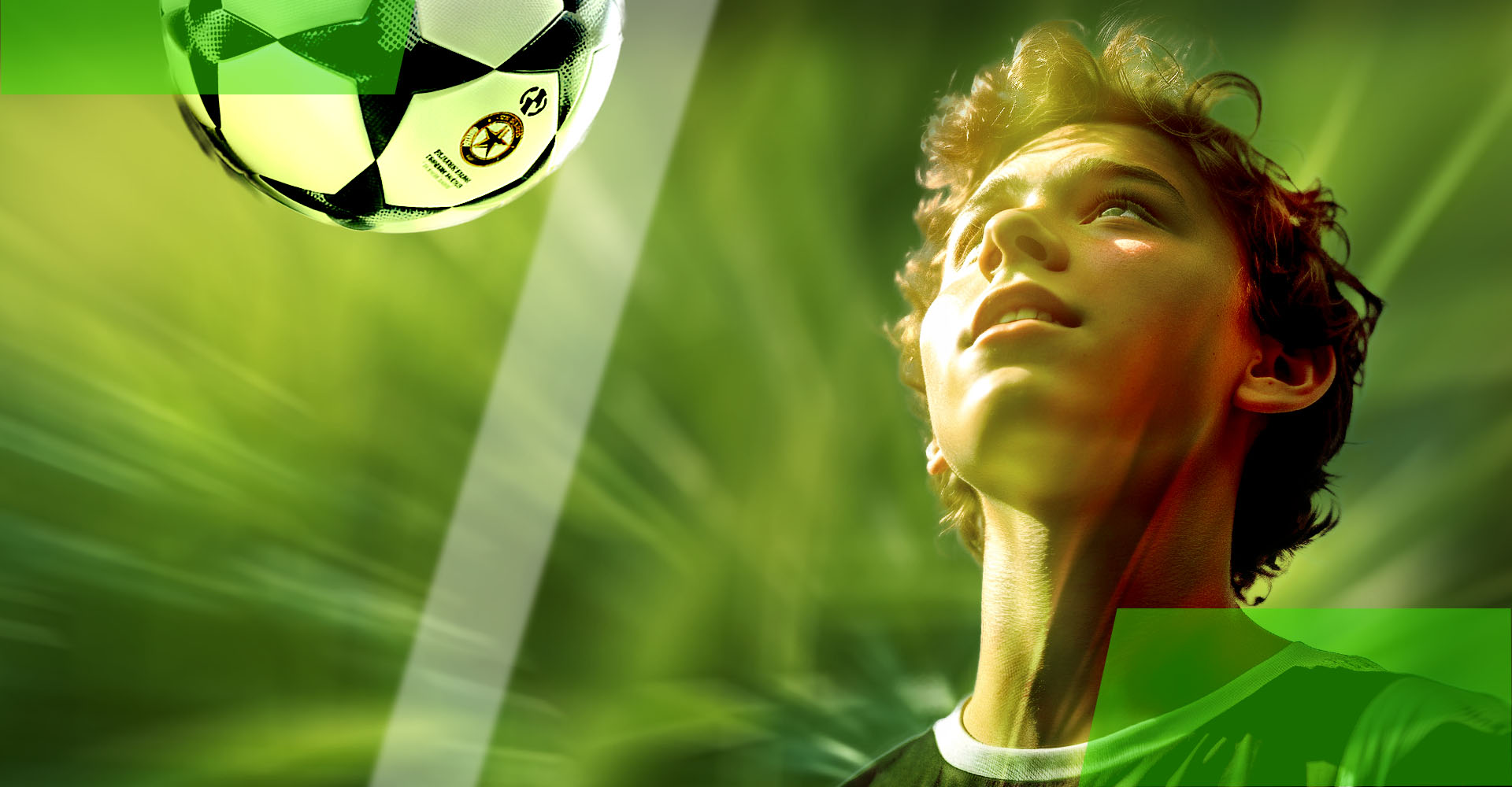 Edel Grass Football Player Young Male 1