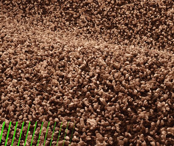 Edel Thrix Organic Infill Close Up