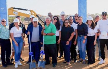 Groundbreaking event at SV Bubali Aruba