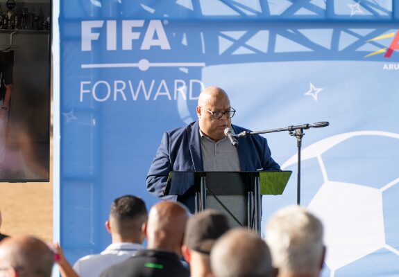 Aruba Fifa Forward Sv Bubali Groundbreaking Event Image 1