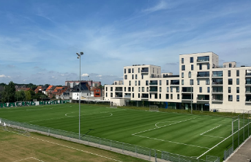 RC Mechelen installs Belgium’s first Edel Twinblade mineral filled football pitch