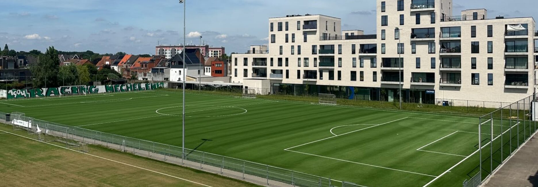 Rc Mechelen Belgium Football Pitch Header