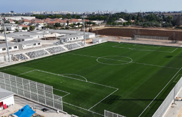 Two football pitches in Bat Hadar and Beit Ddagan Israel